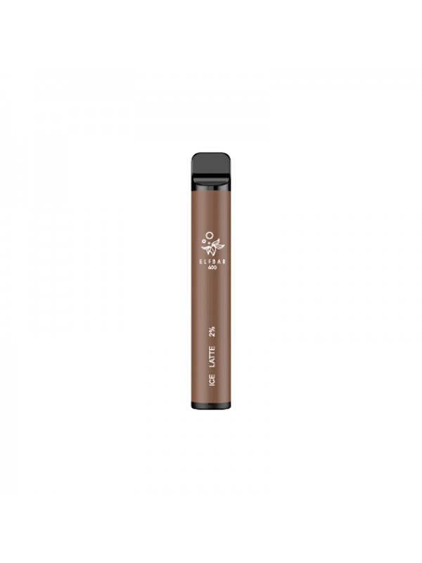 ELF BAR 600 Disposable 600 Puffs Ice Latte