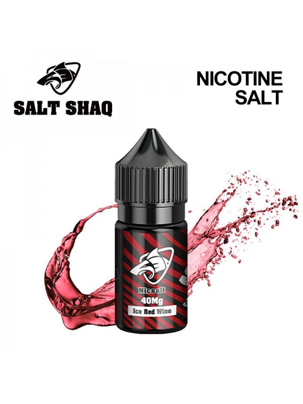 Shaq Nicotine Salt Serise E-liquid – Ice Red Wine