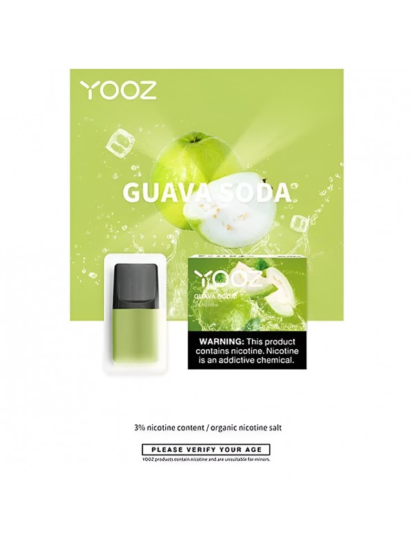 YOOZ Pods 2pcs/Pack 3% Nic – Guava