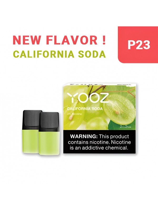 YOOZ Pods 2pcs/Pack 3% Nic – California Soda