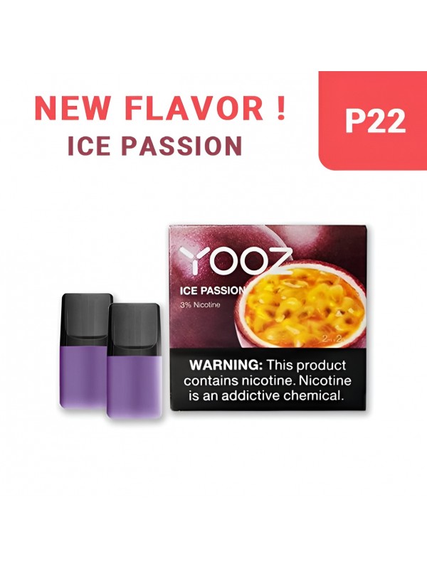 YOOZ Pods 2pcs/Pack 3% Nic – Ice Passion