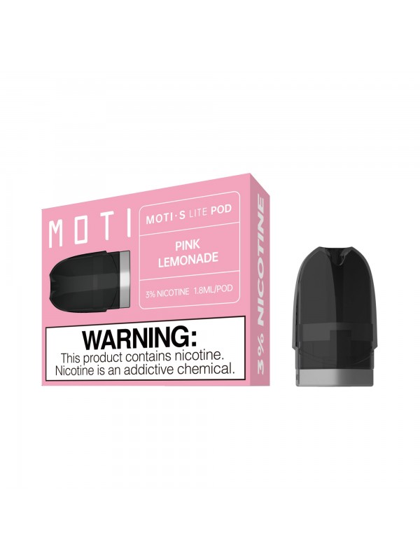 Moti S Lite Replacement Pods 2pcs/Pack – Pink-lemonade