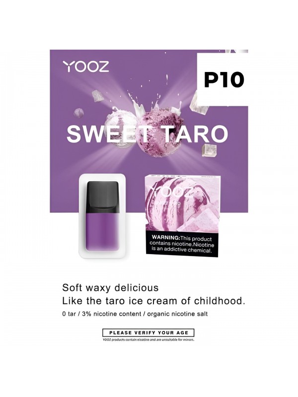YOOZ Pods 2pcs/Pack 3% Nic – Sweet Taro