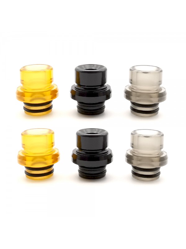 510 Transparent Resin Drip Tips – Random Color #002