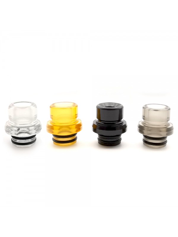 510 Transparent Resin Drip Tips – Random Color #002