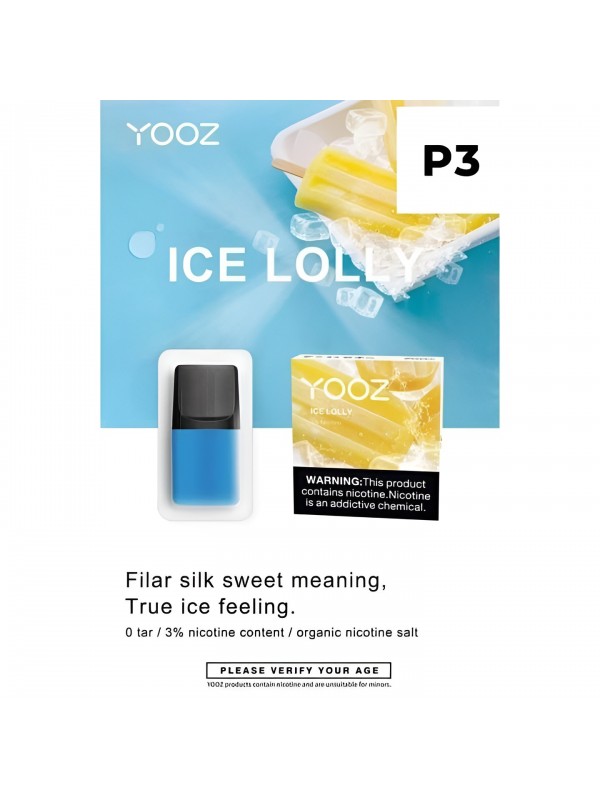 YOOZ Pods 2pcs/Pack 3% Nic – Ice Lolly
