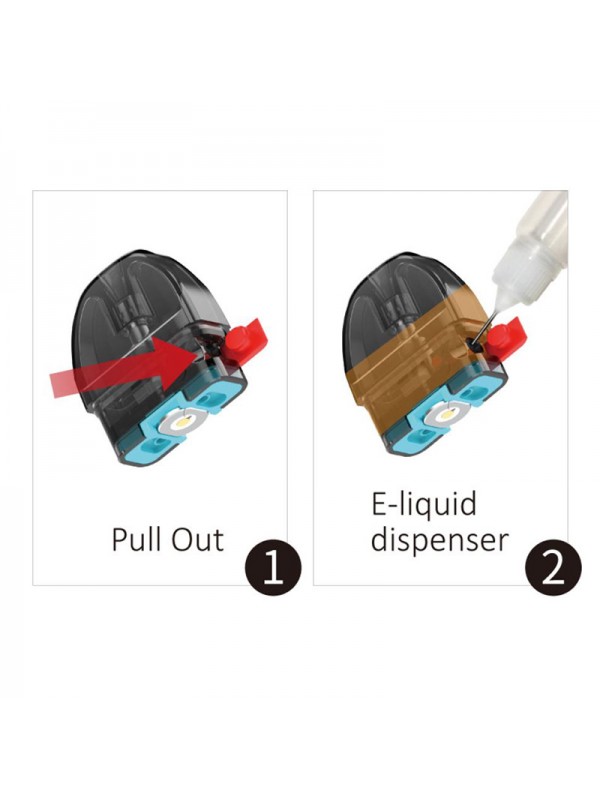 SMOK Pozz Pro Empty Pods Cartridge 2.6ml 3pcs/pack #013