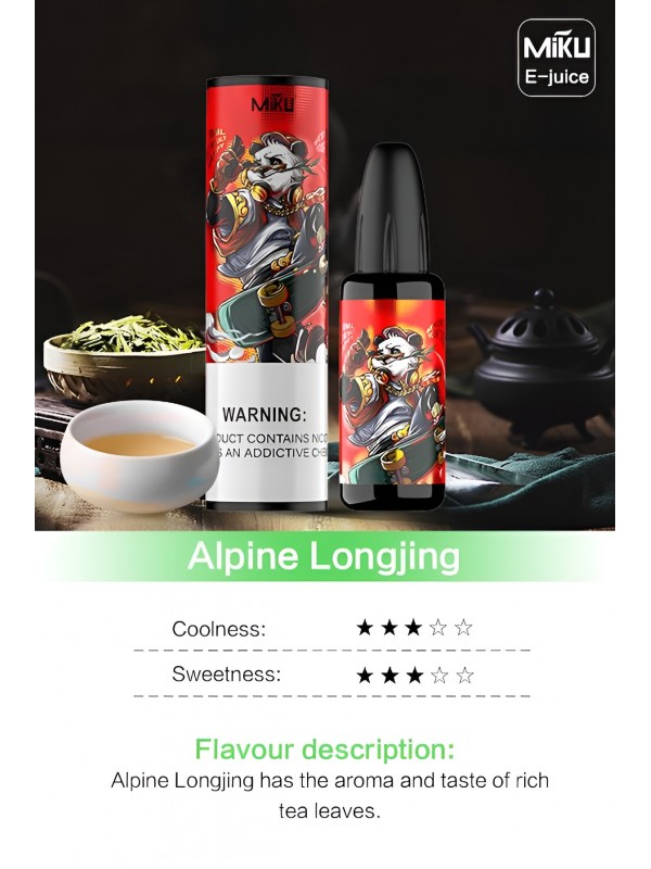 Miku Alpine Longjing E-juice #016