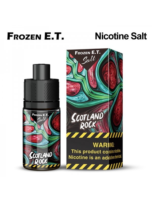 Frozen E.T. Nicotine Salt E-liquid – Scotland Rock