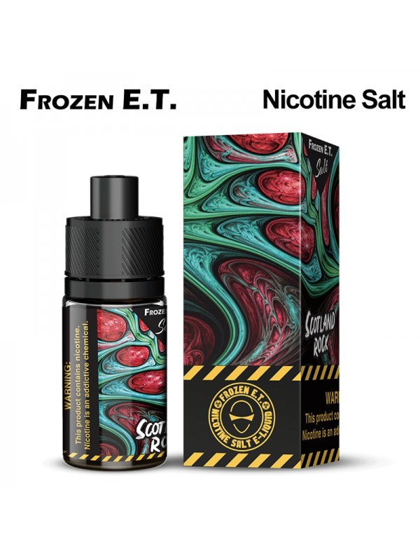 Frozen E.T. Nicotine Salt E-liquid – Scotland Rock