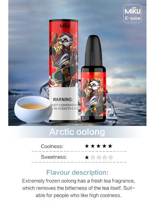 Miku Arctic Oolong E-juice #017