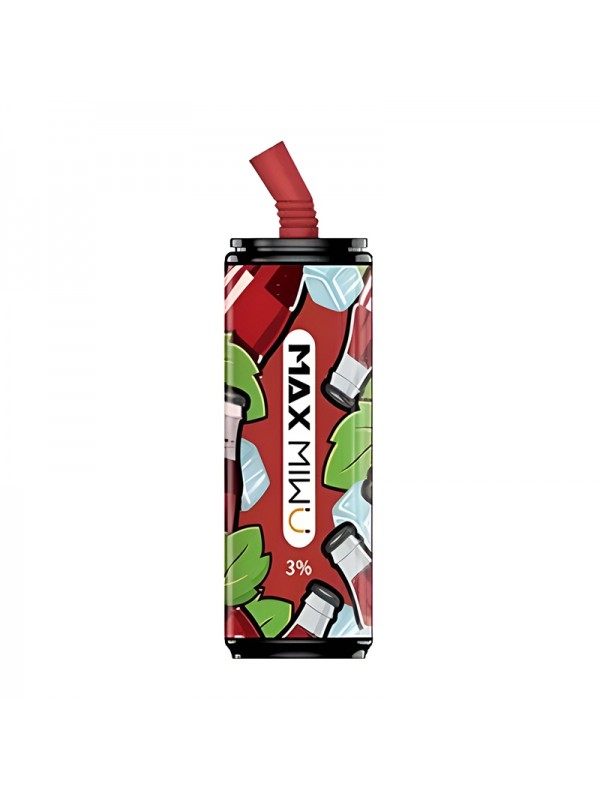 Max Miwu Coke Tin Disposable E-cigs 3600 Puffs – Ice-cola