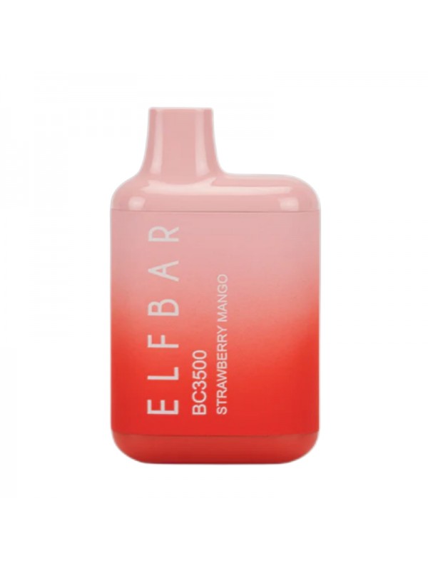 ELF BAR BC3500 Disposable Strawberry Mango 3500 Pu...