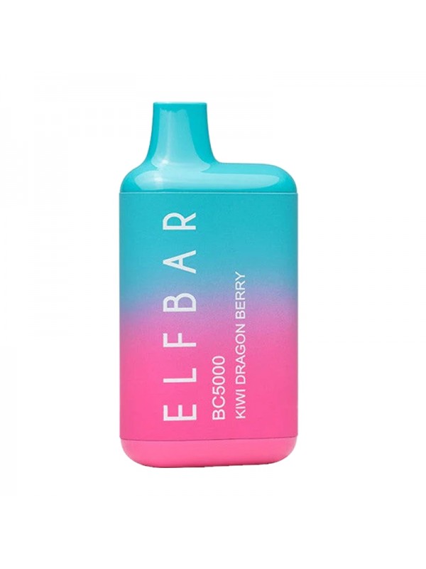 ELF BAR BC5000 Disposable 5000 Puffs Kiwi Dragon B...
