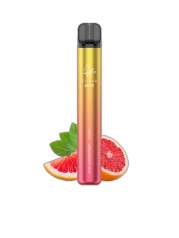 ELF BAR 600V2 Disposable 600 Puffs Pink Grapefruit...