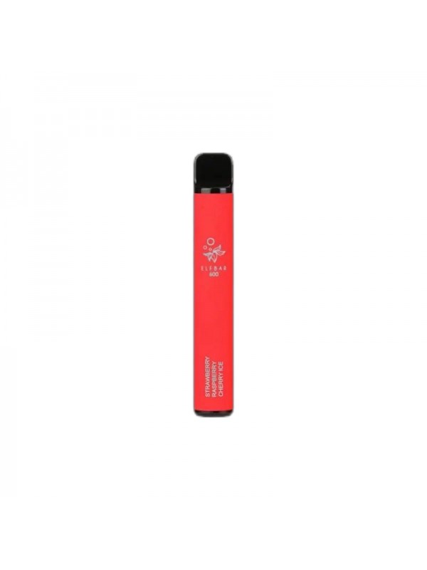 ELF BAR 600 Disposable 600 Puffs Strawberry Paspbe...