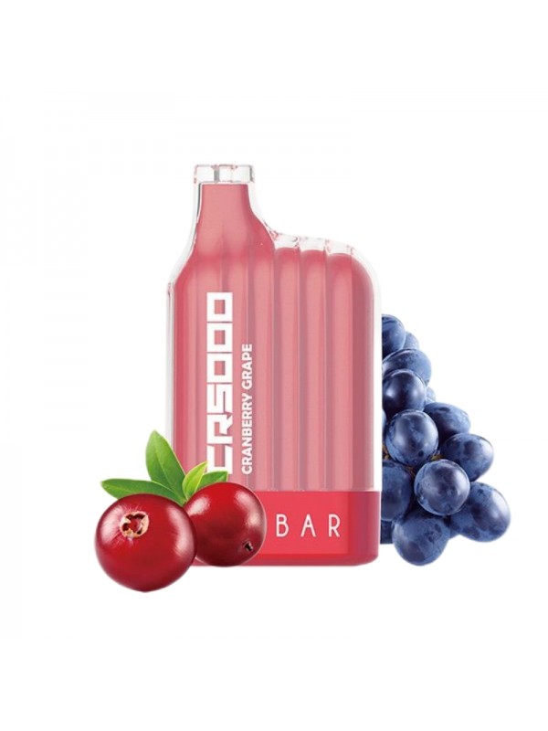 ELF BAR CR5000 Disposable Cranberry Grape 5000 Puf...