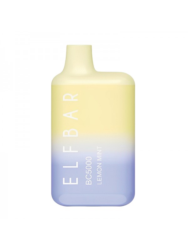 ELF BAR BC5000 Disposable 5000 Puffs Lemon Mint 65...
