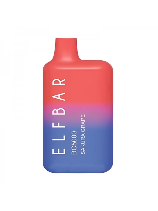 ELF BAR BC5000 Disposable 5000 Puffs Sakura Grape 13ml